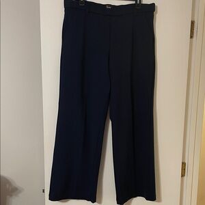 Lee Navy Wide Leg Women's Ponte Pants 16R
